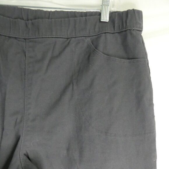CROFT & BARROW | Stretch | large | Dark Grey Long Shorts | Stretchy Waistband - Picture 5 of 16